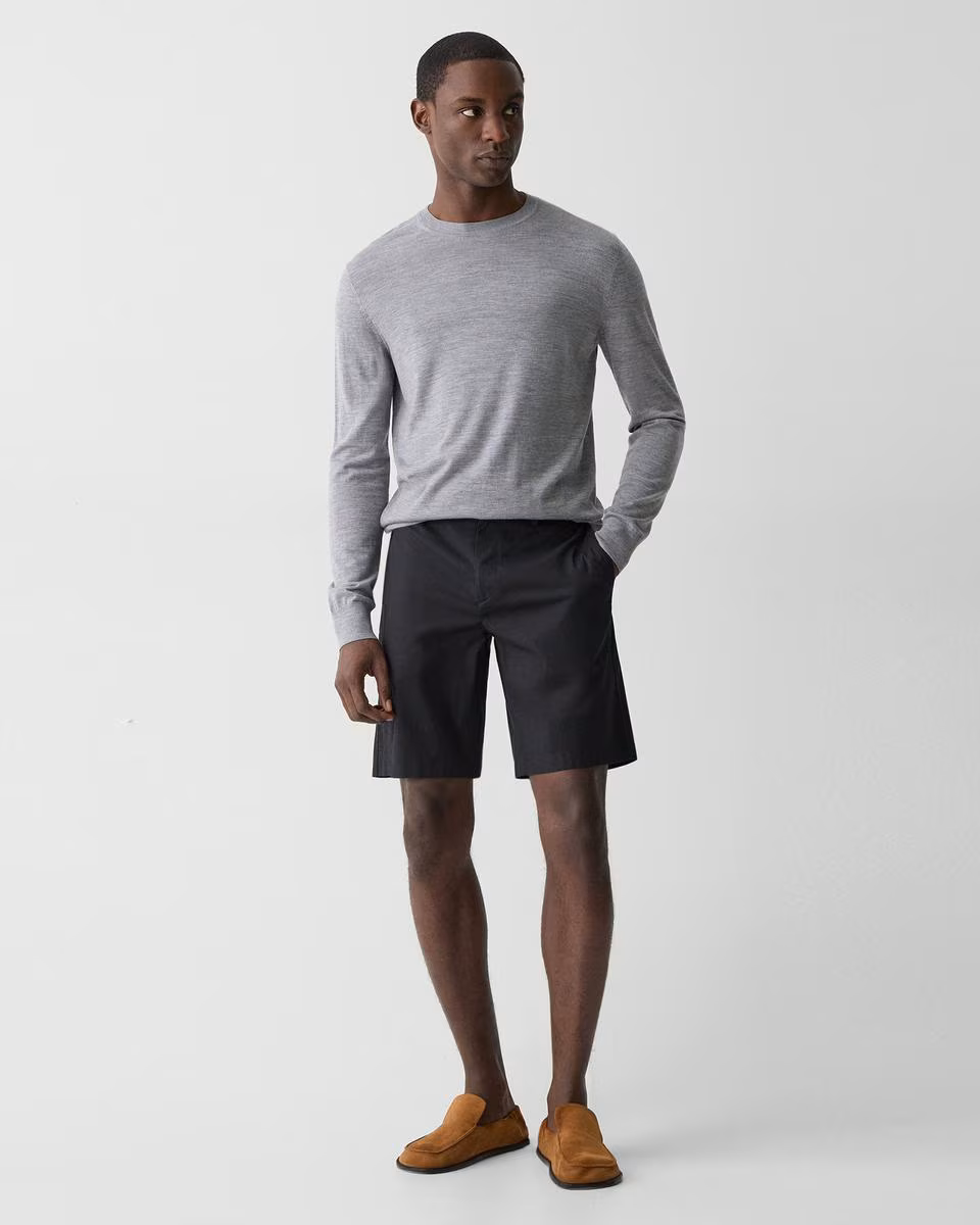 Zaine Short in Stretch Cotton