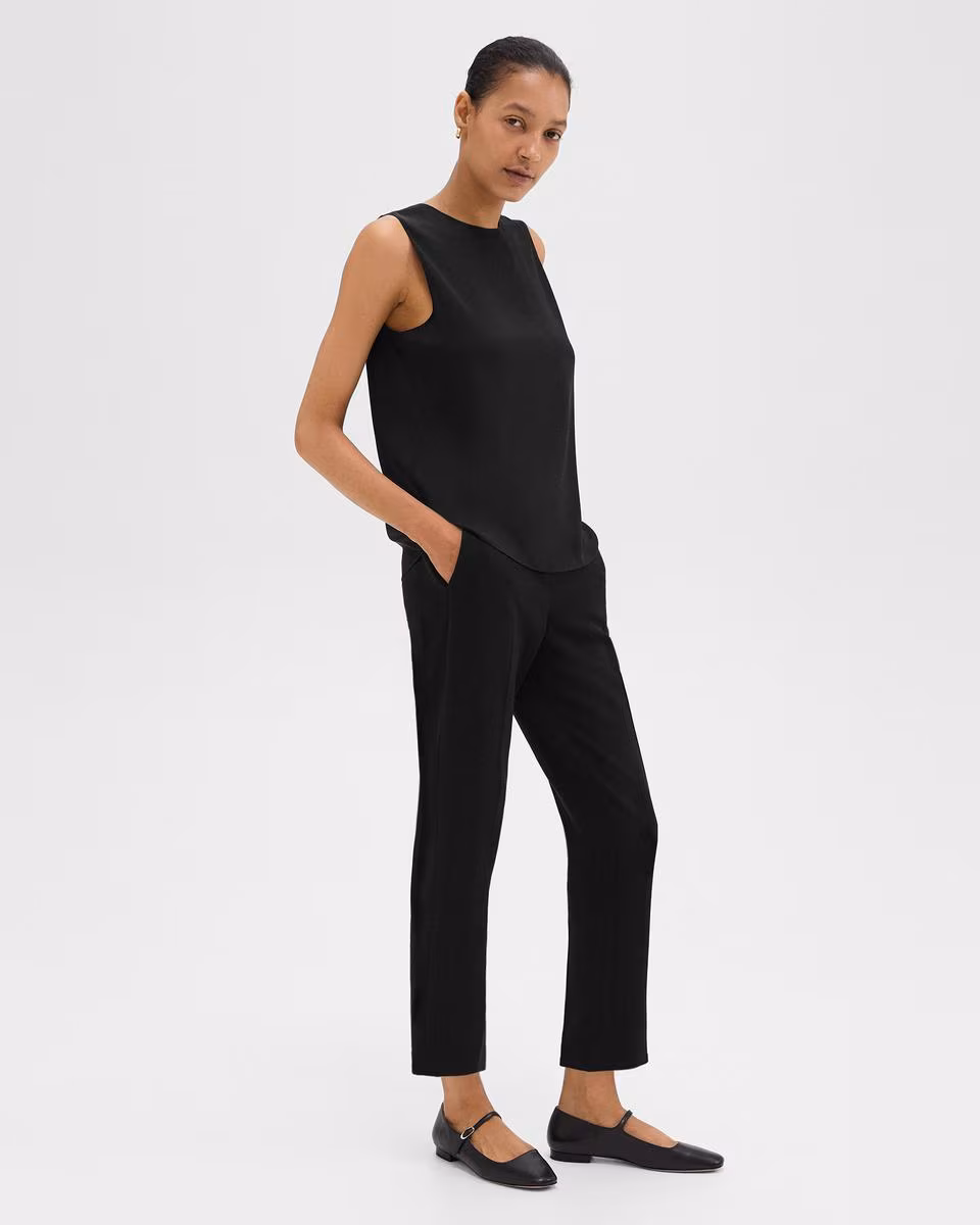 Treeca Pull-On Pant in Admiral Crepe