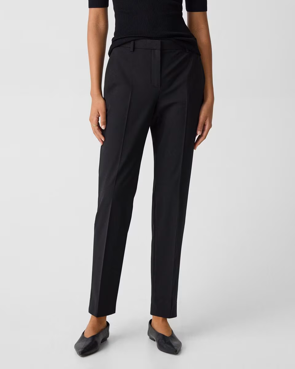 Treeca Full Length Pant in Good Wool