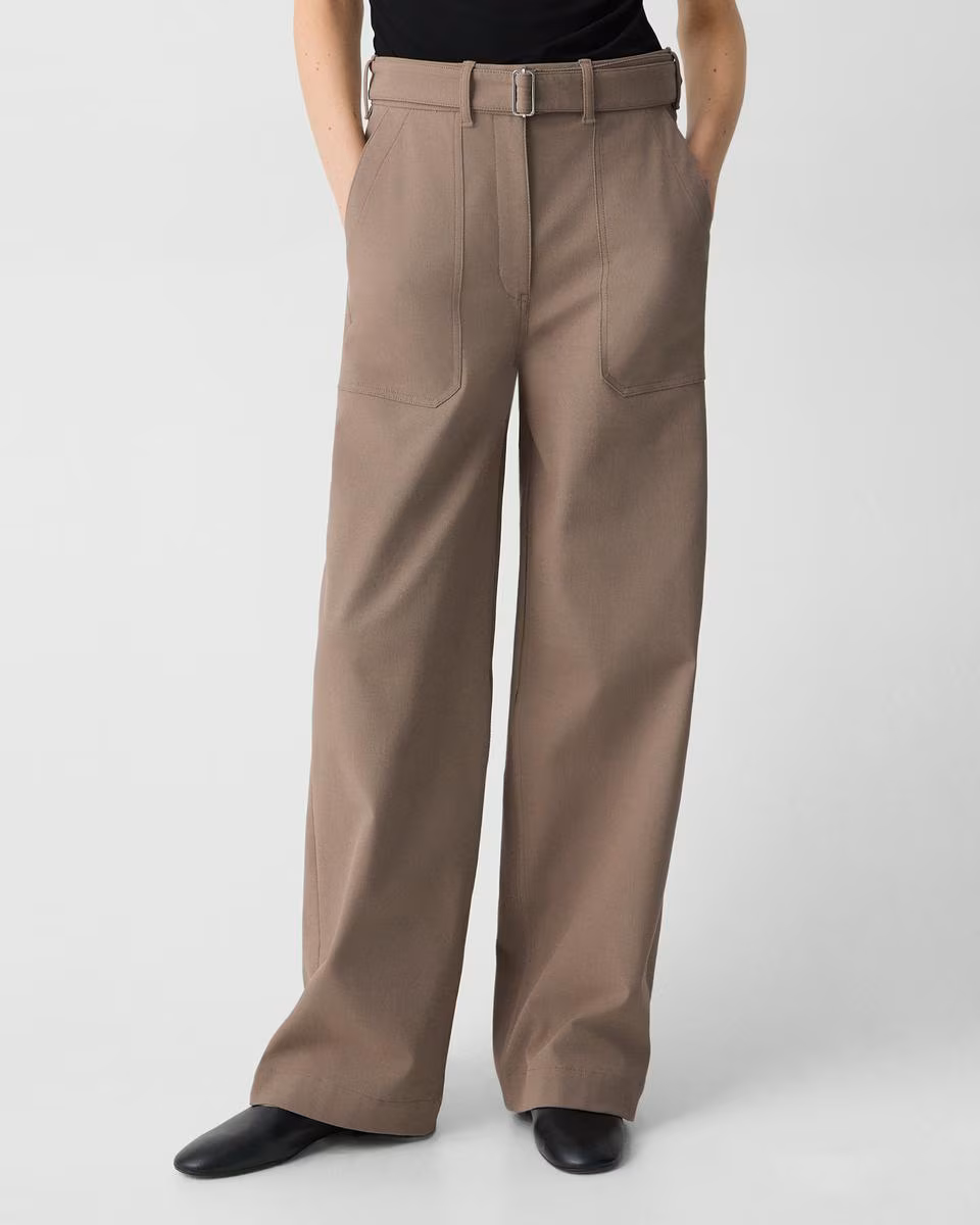 31'' Utility Wide-Leg Pant in Neoteric Twill
