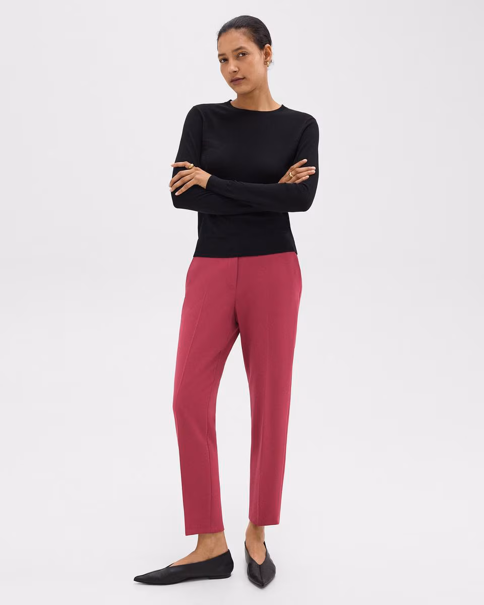 Treeca Pull-On Pant in Admiral Crepe