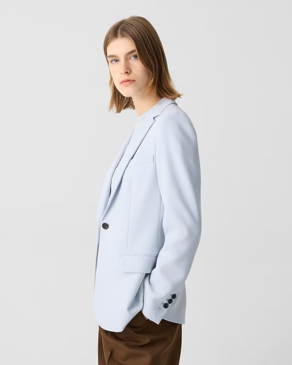 Staple Blazer in Admiral Crepe