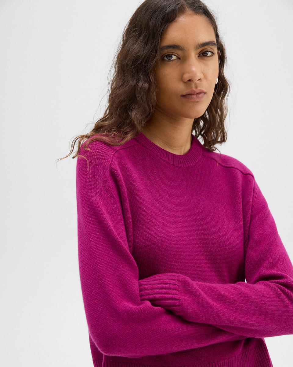 Cropped Sweater in Cashmere