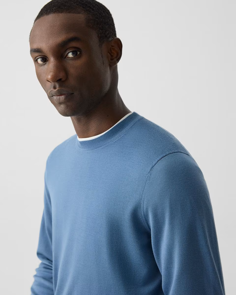 Crewneck Sweater in Regal Wool