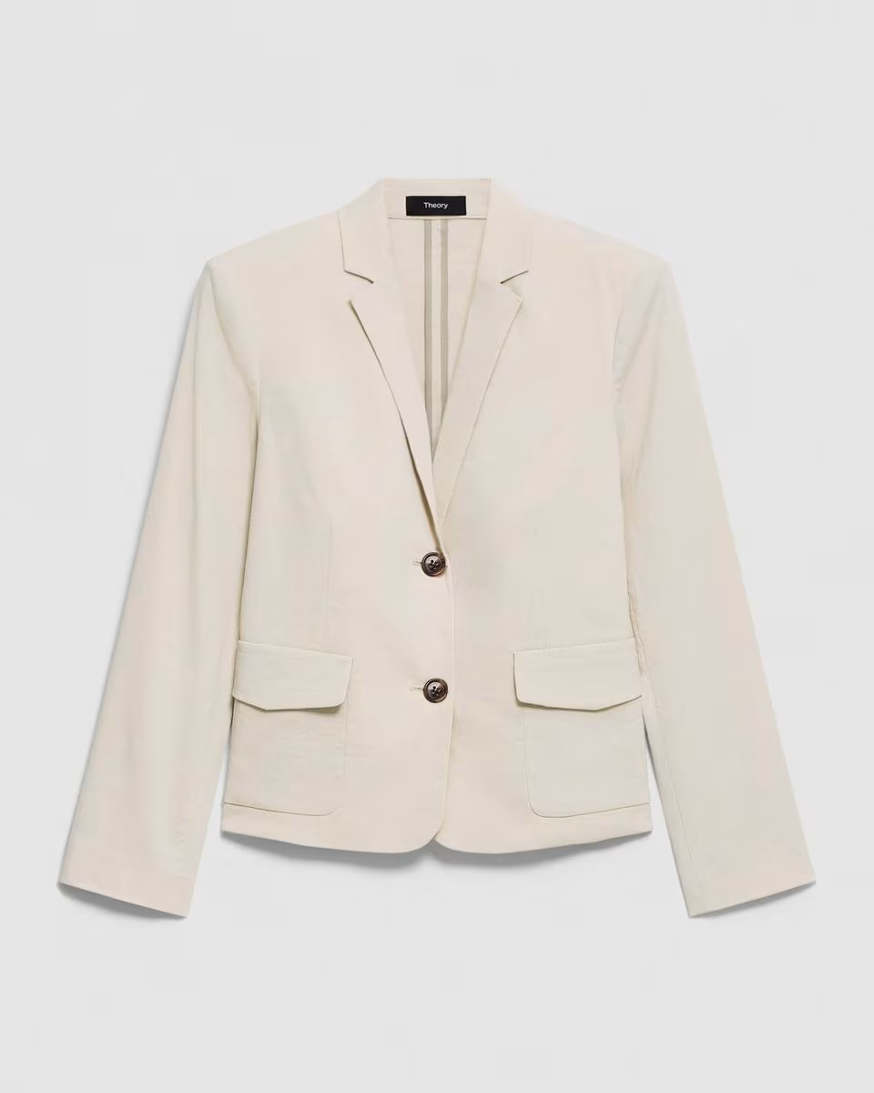 Shrunken Blazer in Good Linen