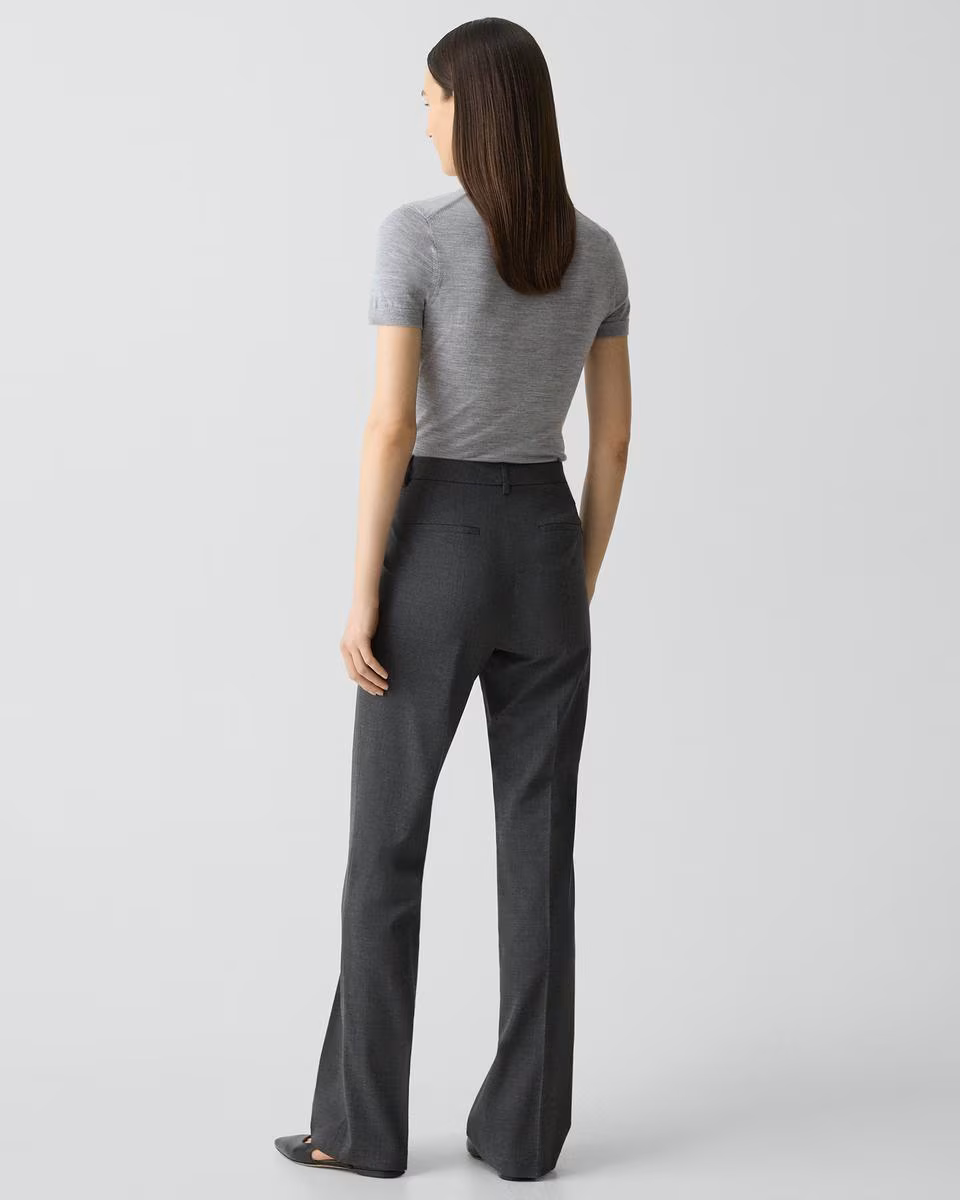33.5'' Flared Pant in Good Wool