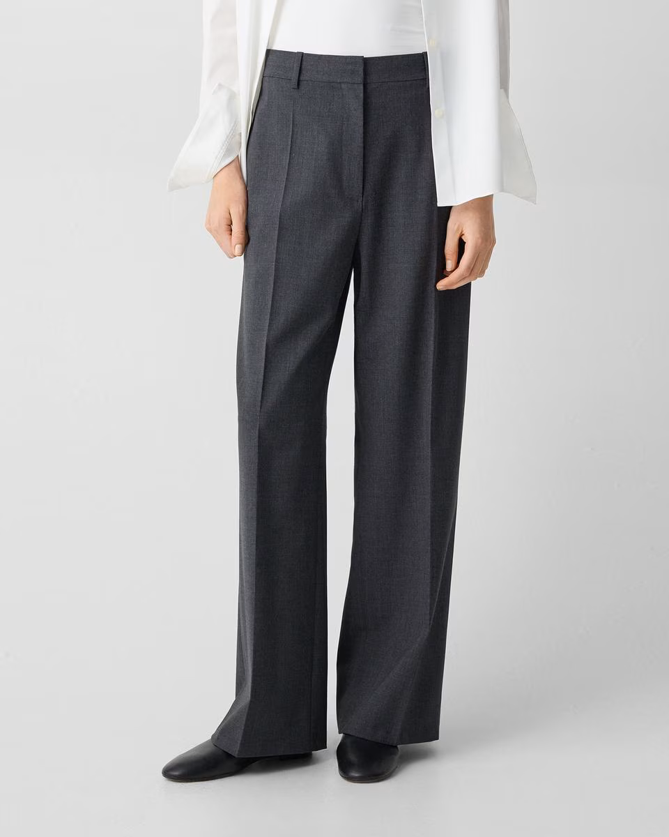 32'' Straight Pant in Good Wool