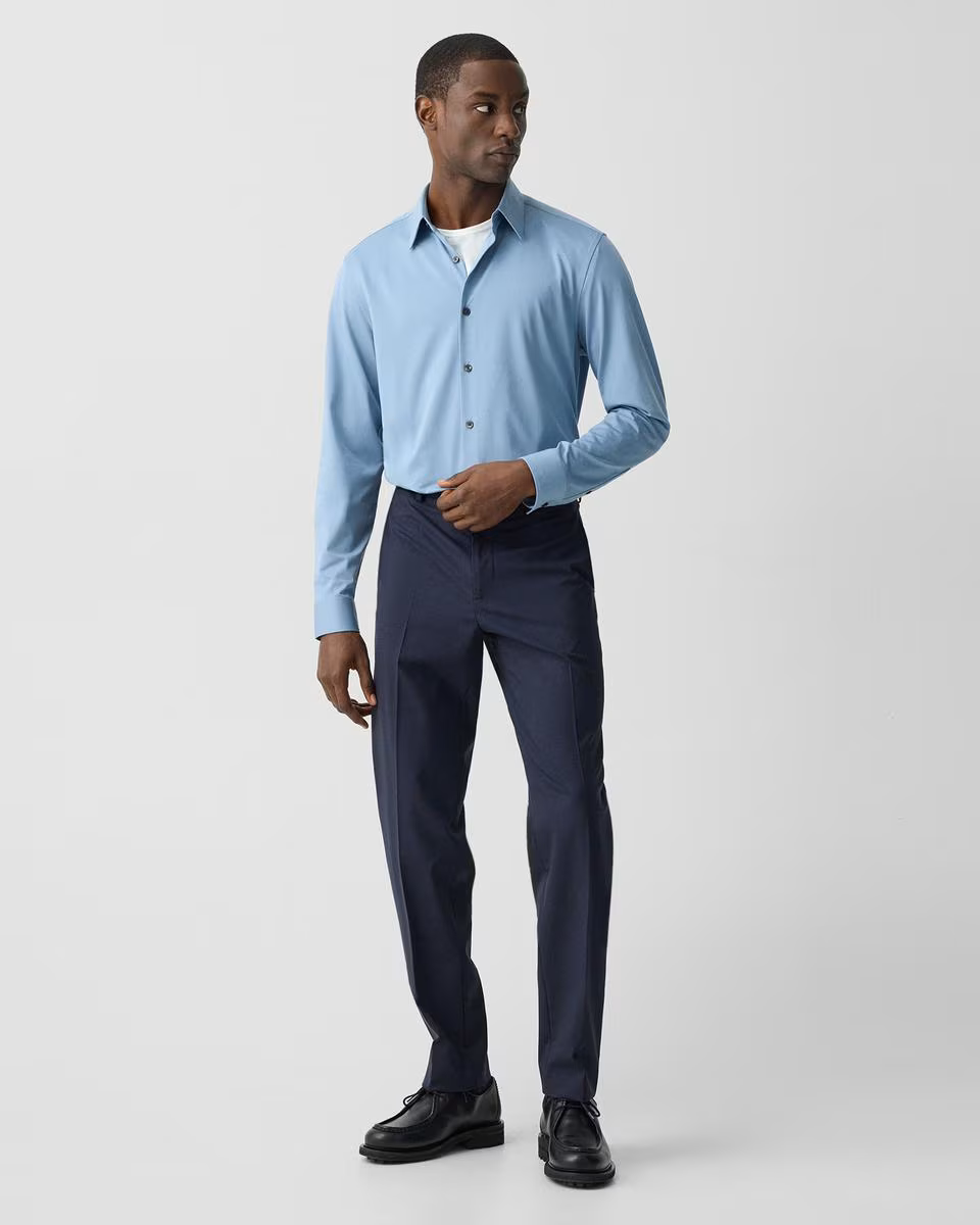 Sylvain Shirt in Structure Knit