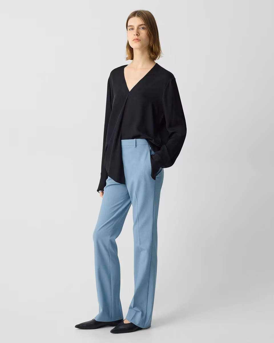 33.5'' Flared Pant in Good Wool