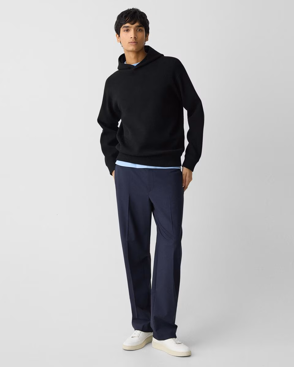 Relaxed Hoodie in Light Bilen