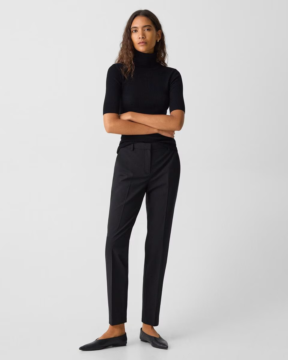 Treeca Full Length Pant in Good Wool