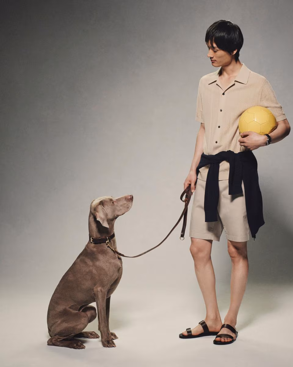 Camp Collar Shirt in Cotton Light Twist