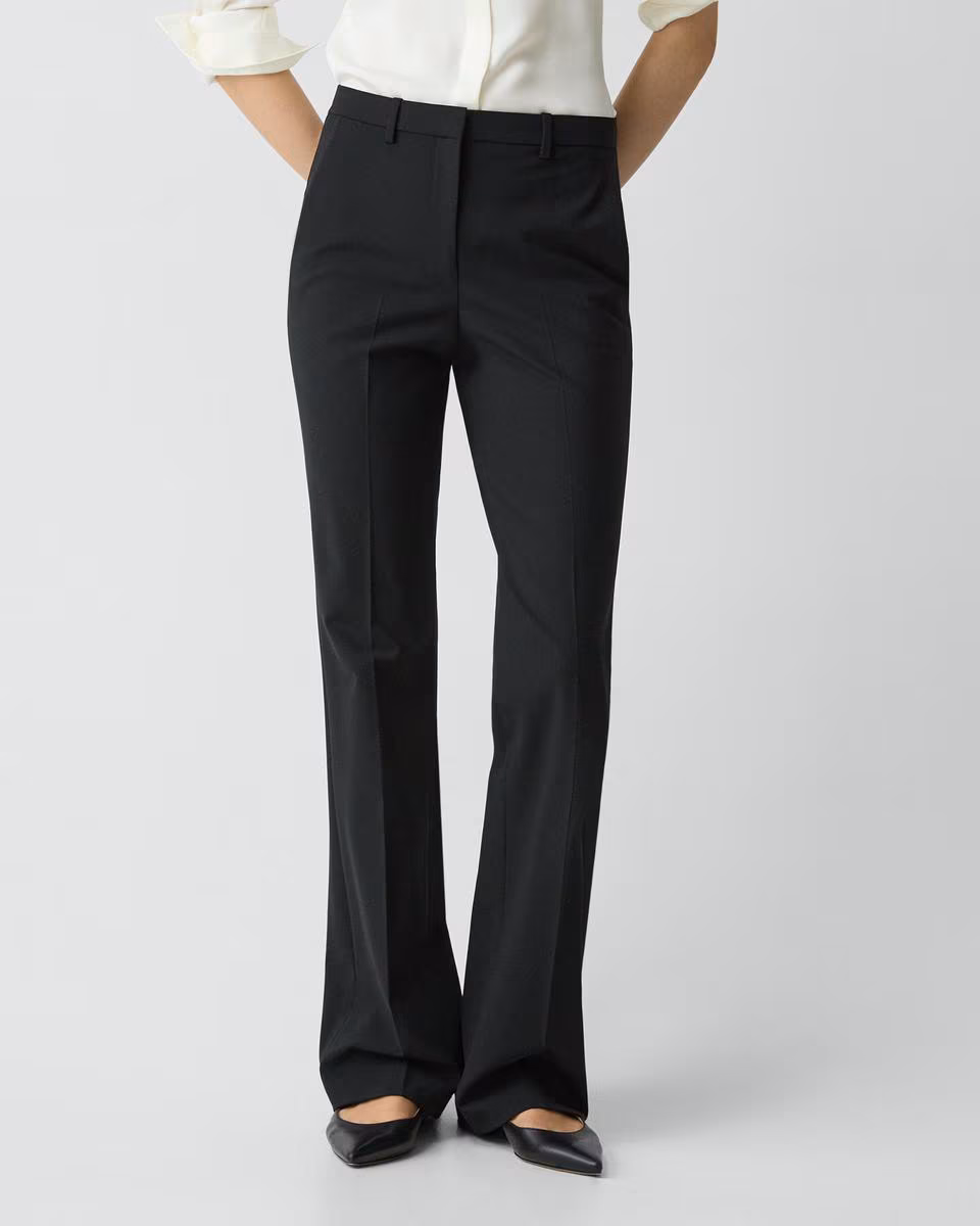 33.5'' Flared Pant in Good Wool