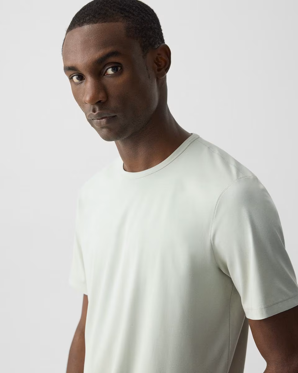 Crewneck Tee in Perform Jersey