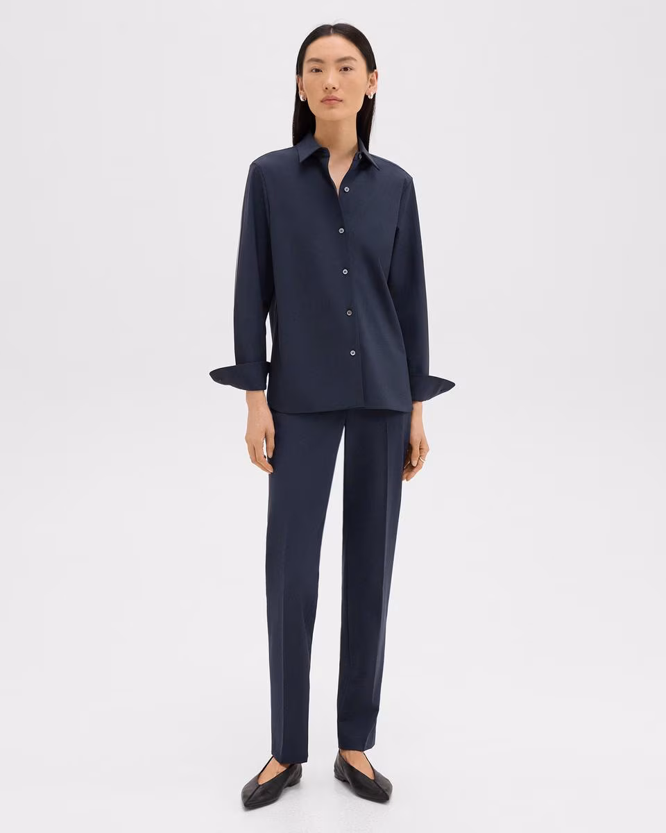 Treeca Full Length Pant in Good Wool
