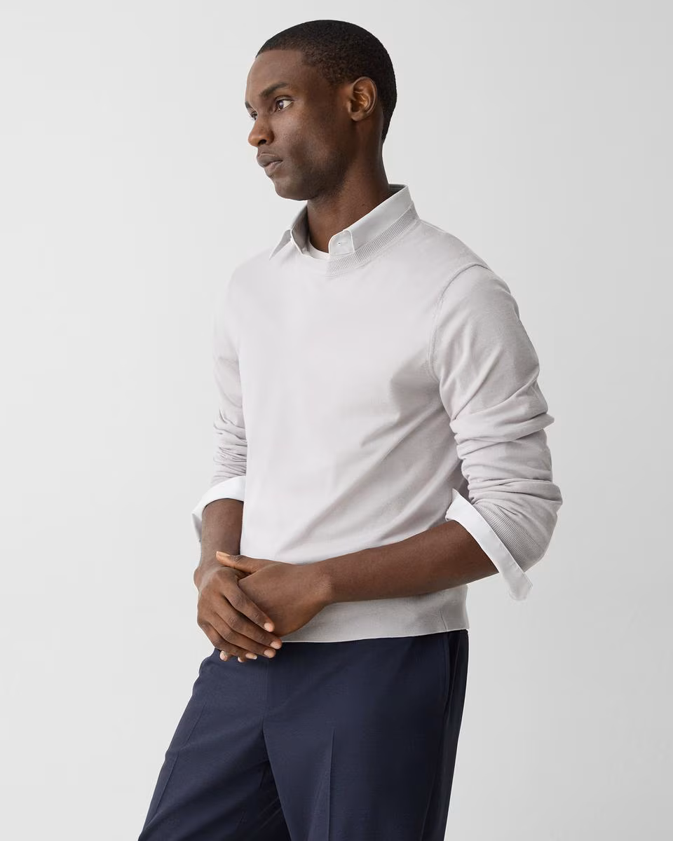 Crewneck Sweater in Regal Wool