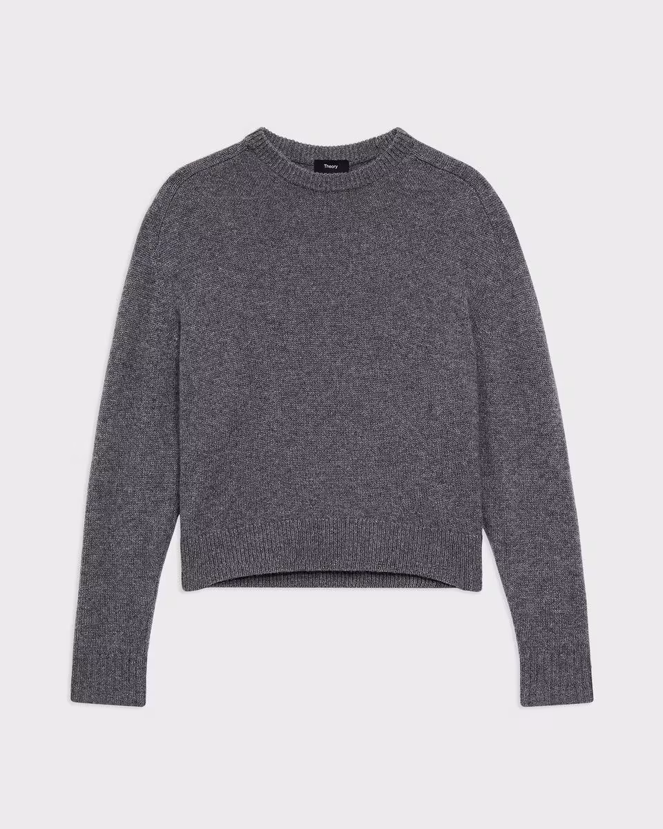 Cropped Sweater in Cashmere