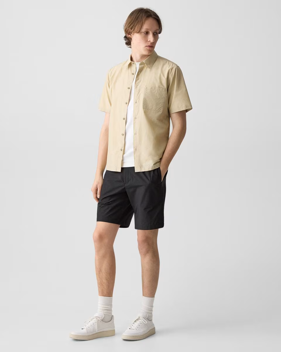 Noll Short-Sleeve Shirt in Cotton-Blend