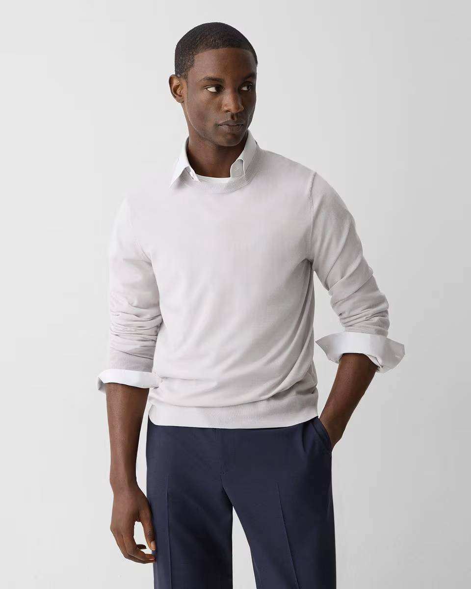 Crewneck Sweater in Regal Wool