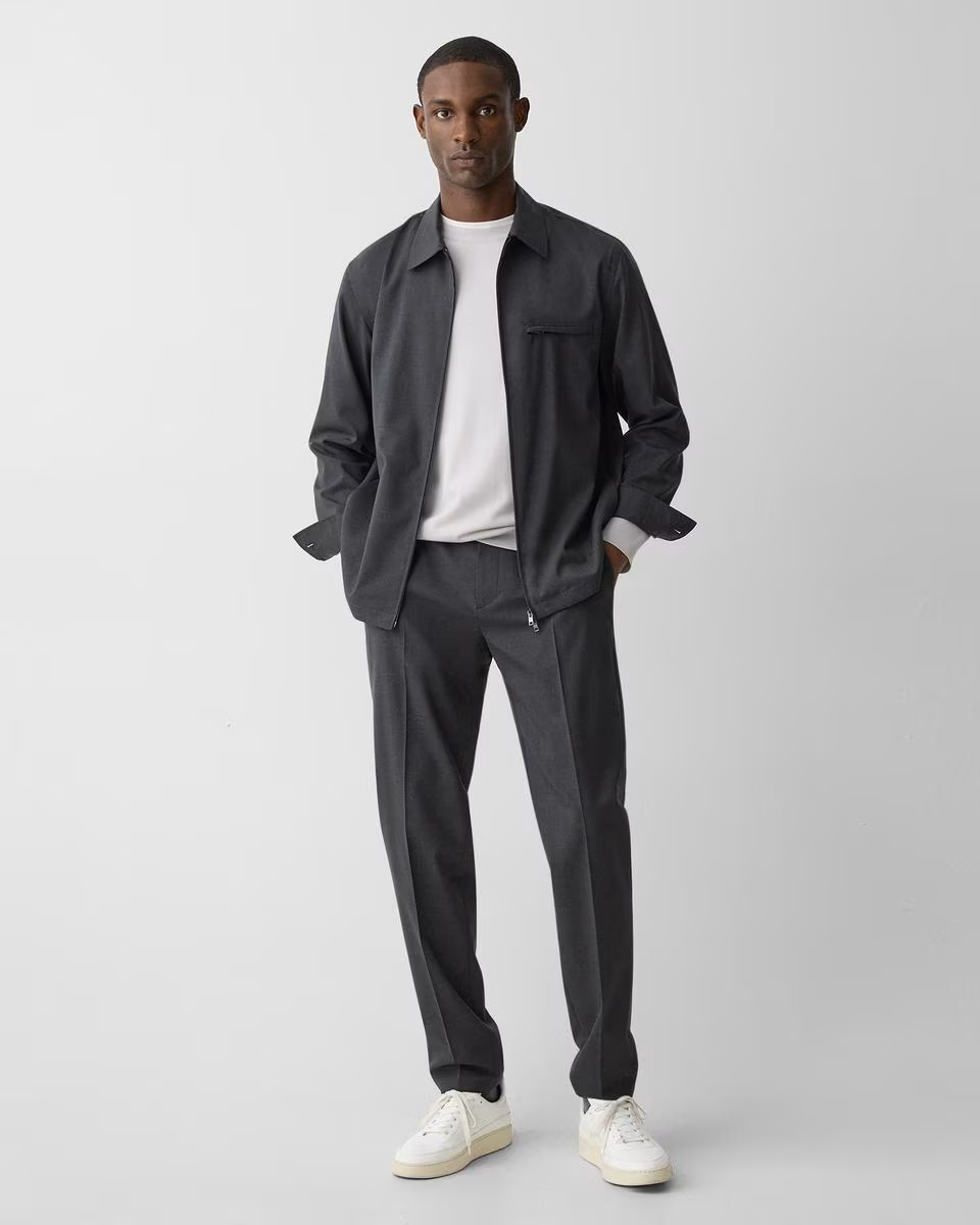 Shirt Jacket in Motion Wool