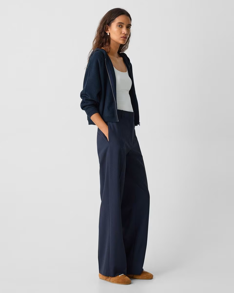 32'' Straight Pant in Good Wool