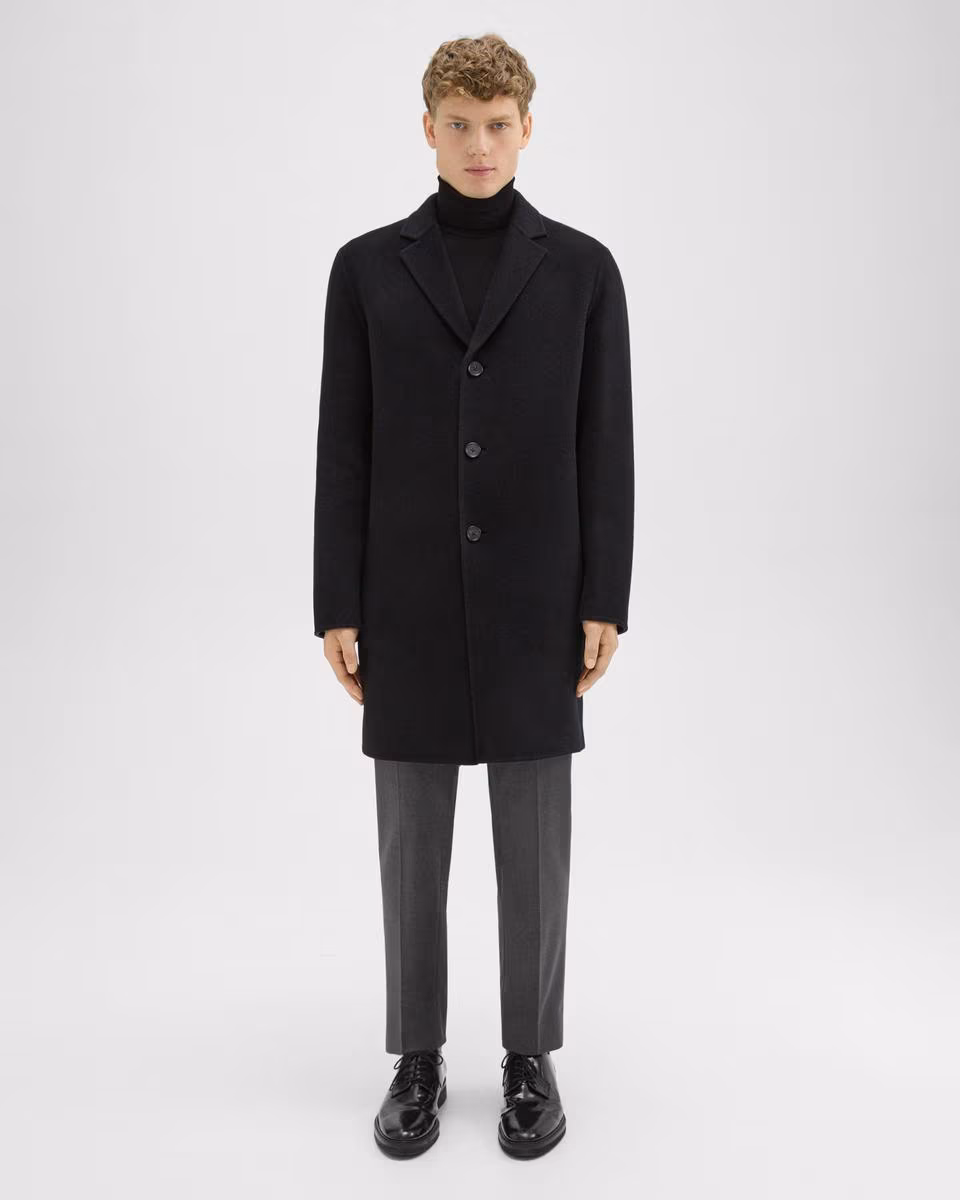 Almec Coat in Double-Face Wool-Cashmere