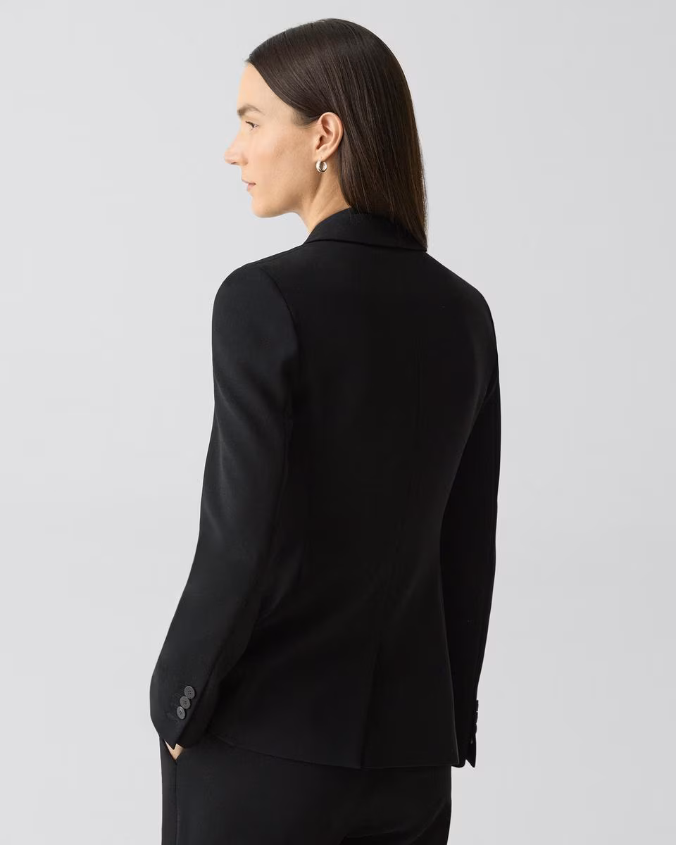 Staple Blazer in Admiral Crepe