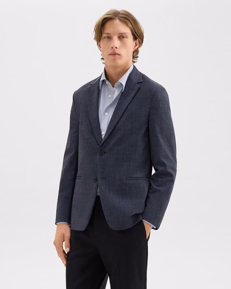 Clinton Blazer in Herringbone Precision Ponte
