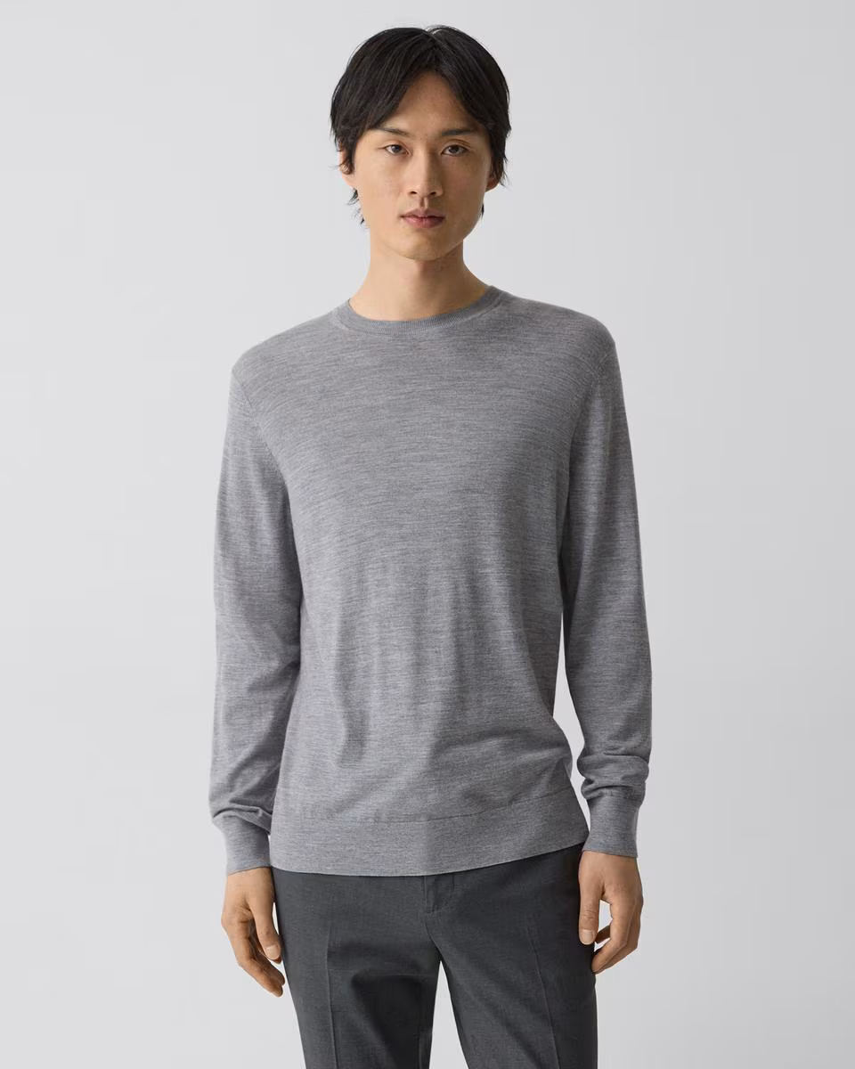 Crewneck Sweater in Regal Wool