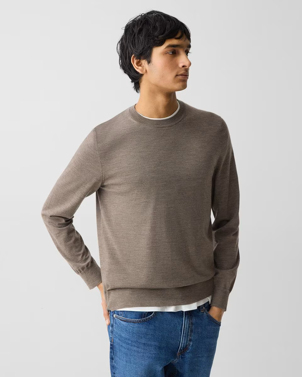 Crewneck Sweater in Regal Wool
