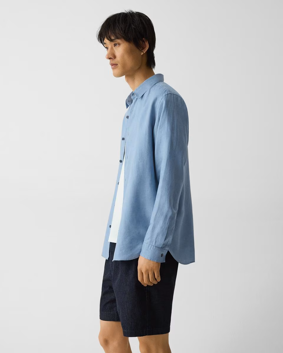 Irving Shirt in Relaxed Linen