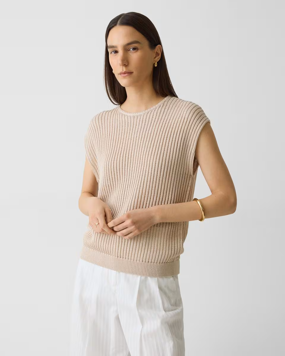 Sweater Vest in Cotton