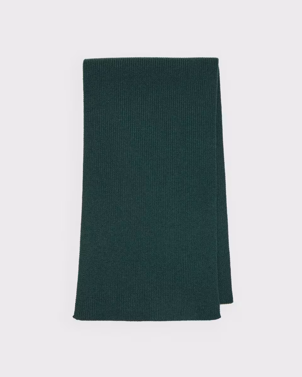 Camden Scarf in Ribbed Cashmere