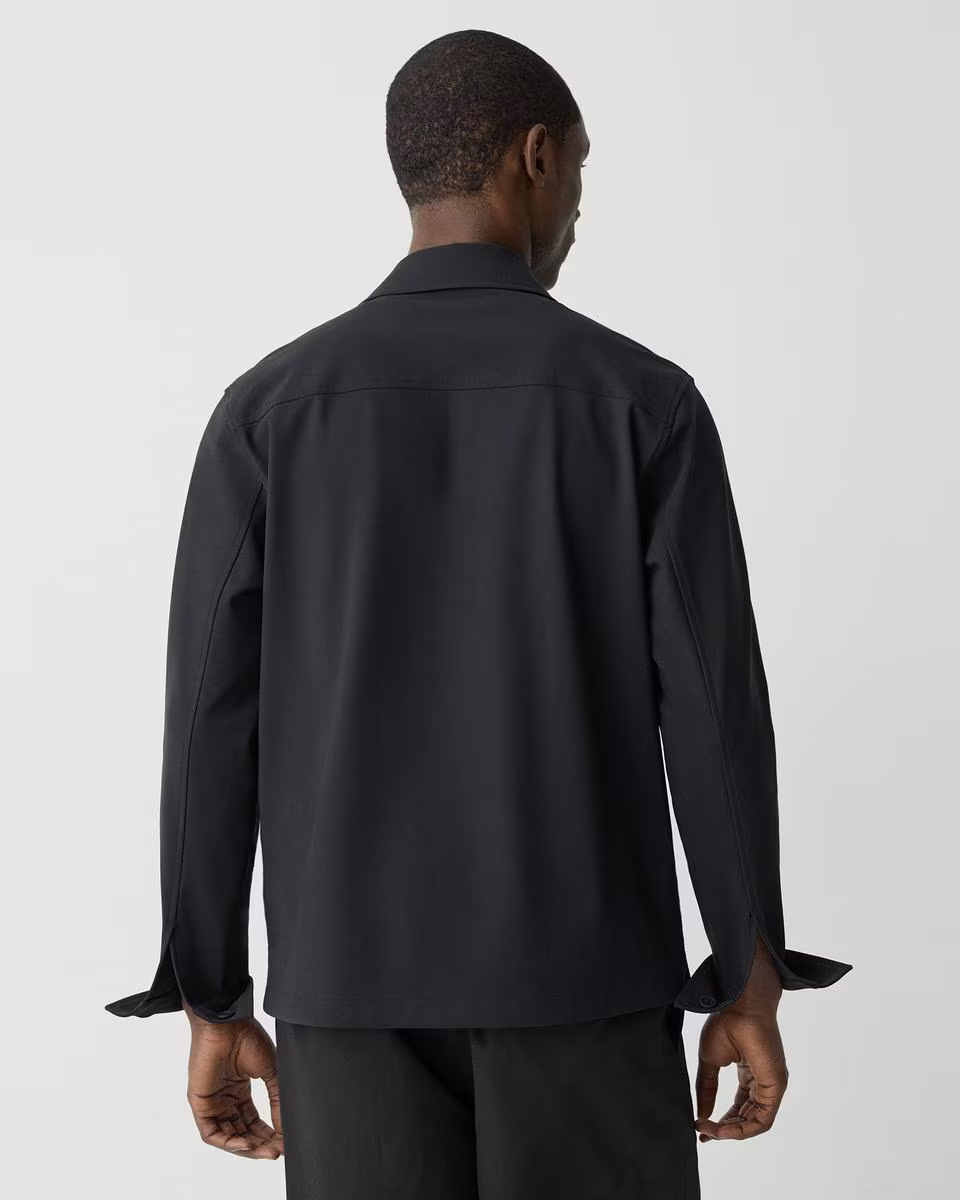 Overshirt in Precision Ponte