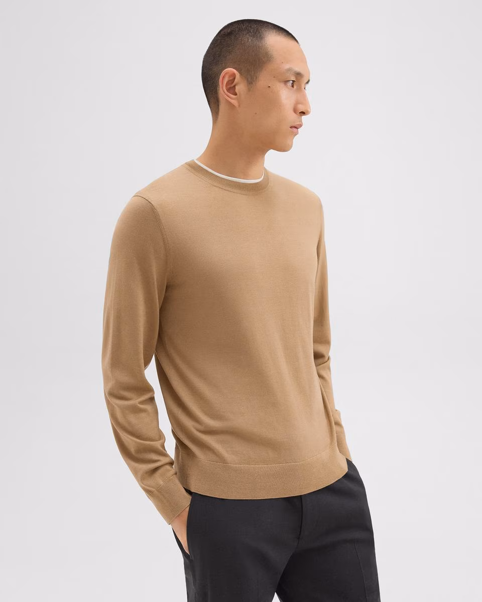 Crewneck Sweater in Regal Wool