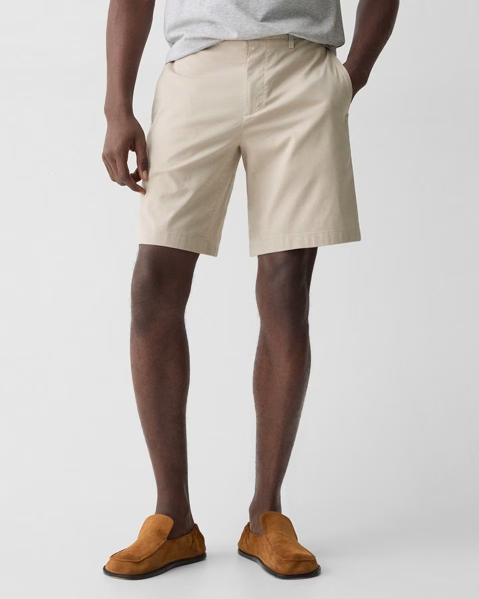 Zaine Short in Stretch Cotton
