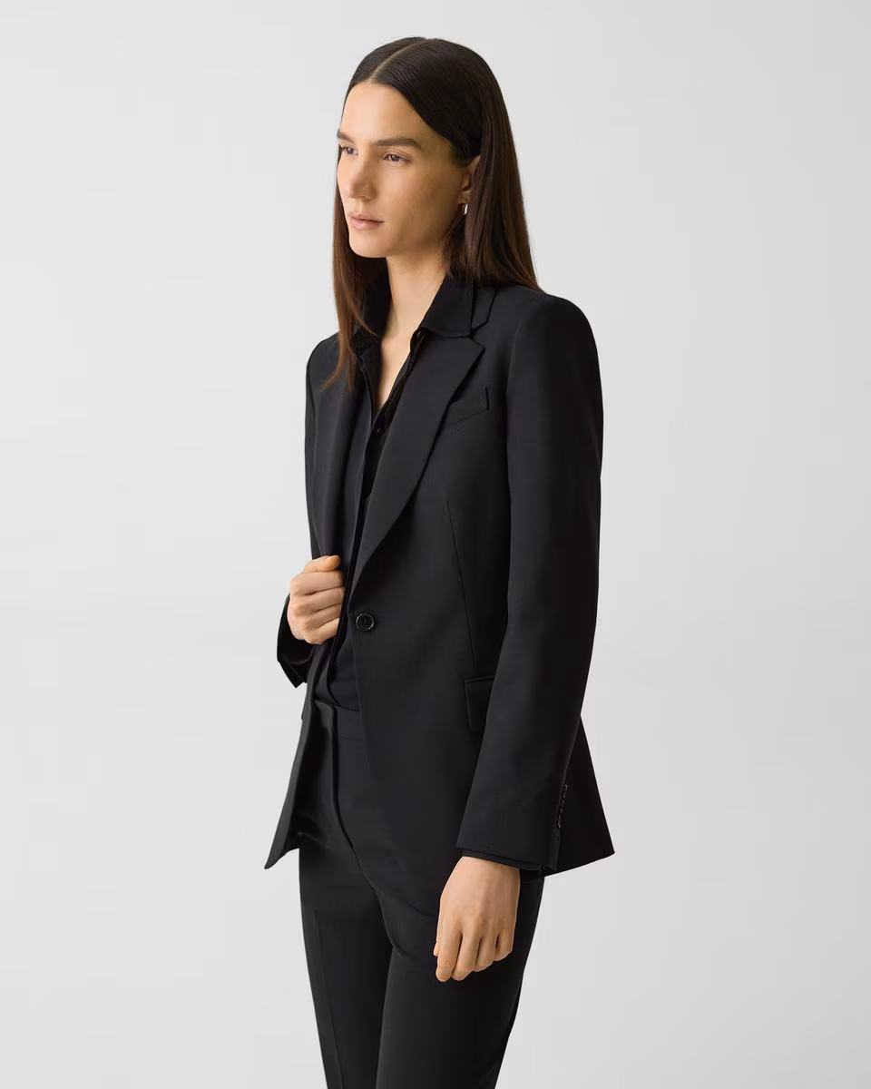 Lynnia Blazer in Good Wool
