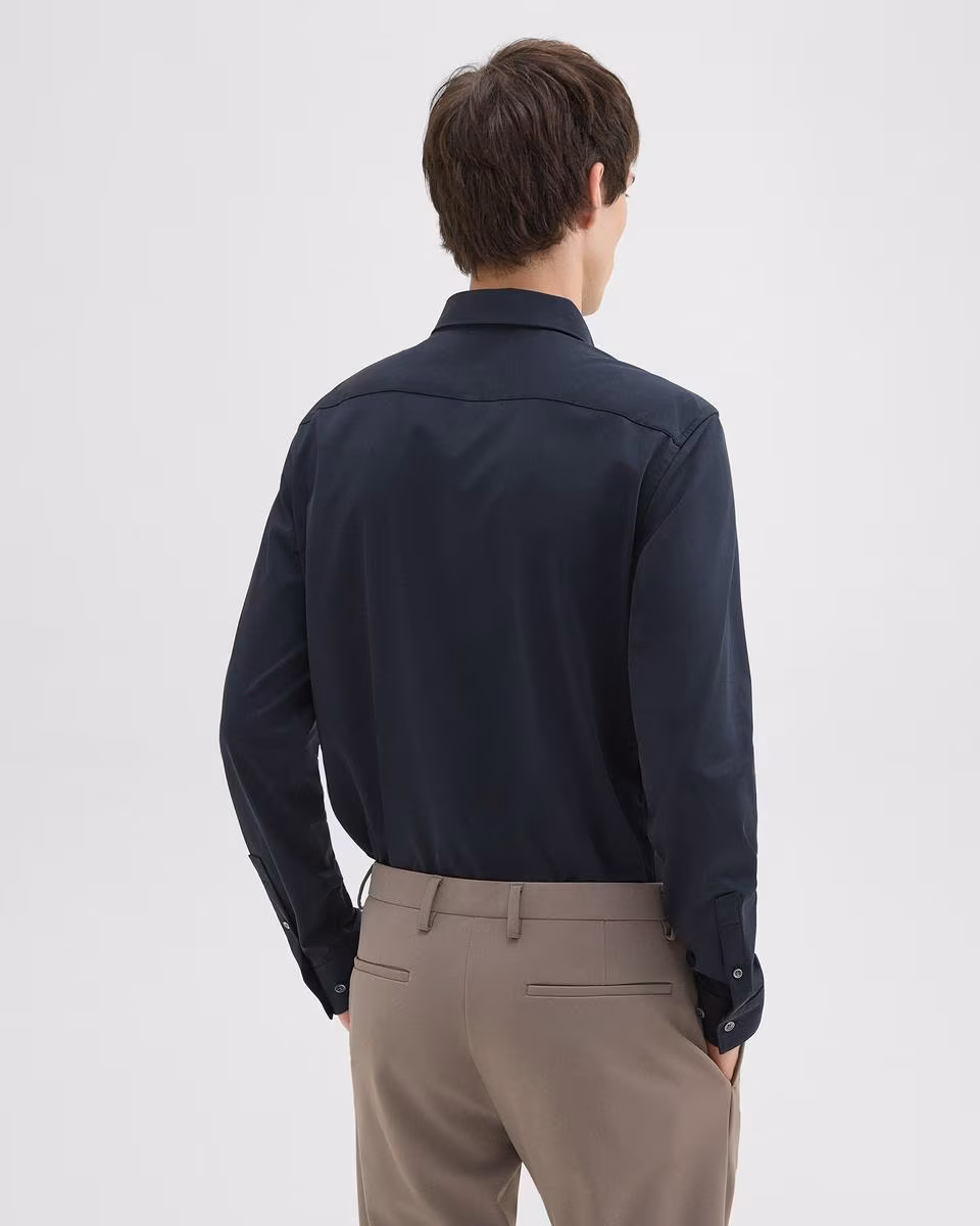 Sylvain Shirt in Structure Knit