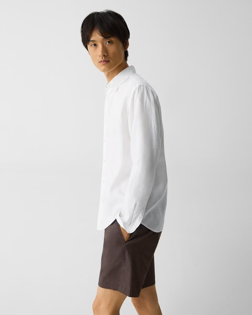Irving Shirt in Relaxed Linen