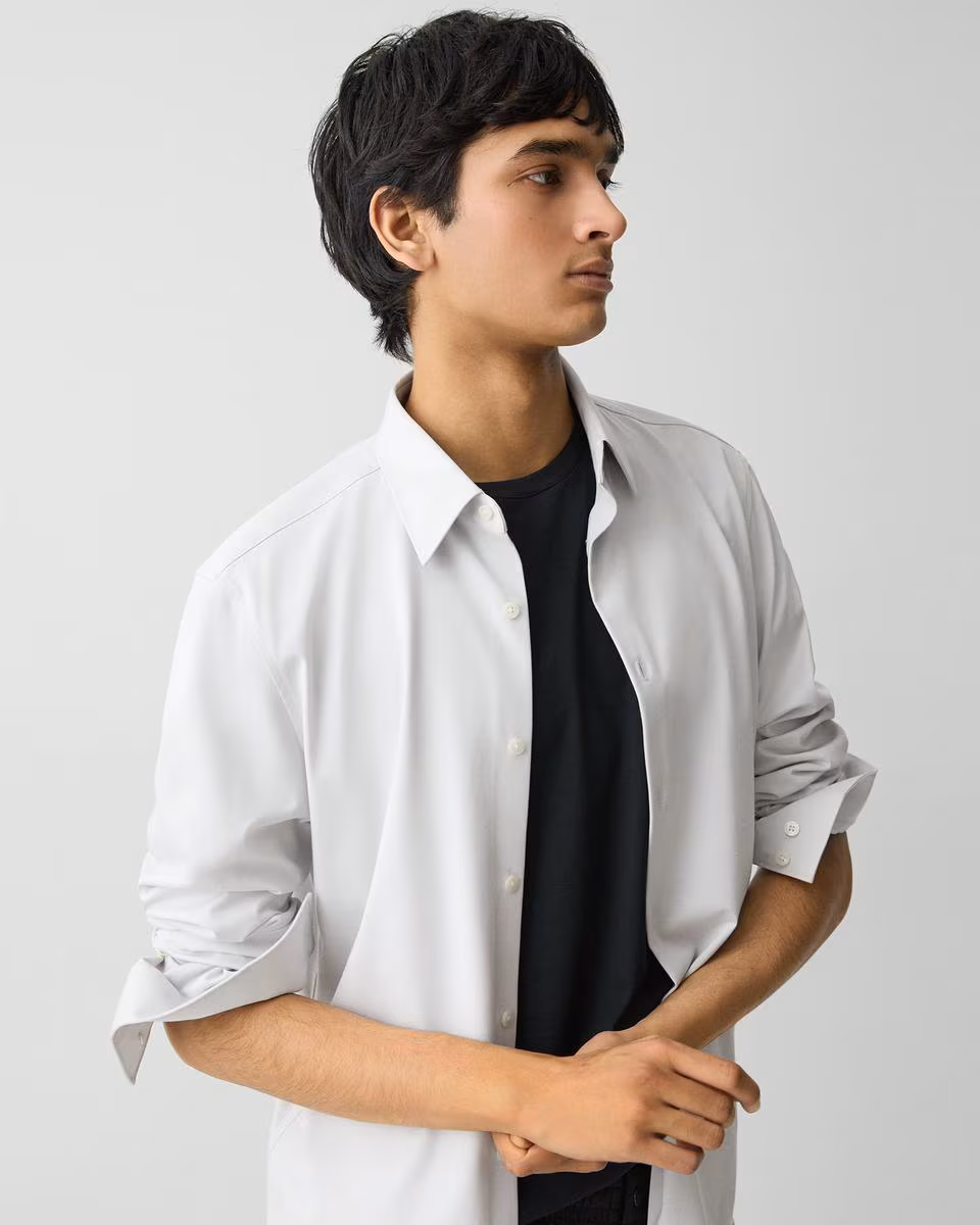 Sylvain Shirt in Structure Knit