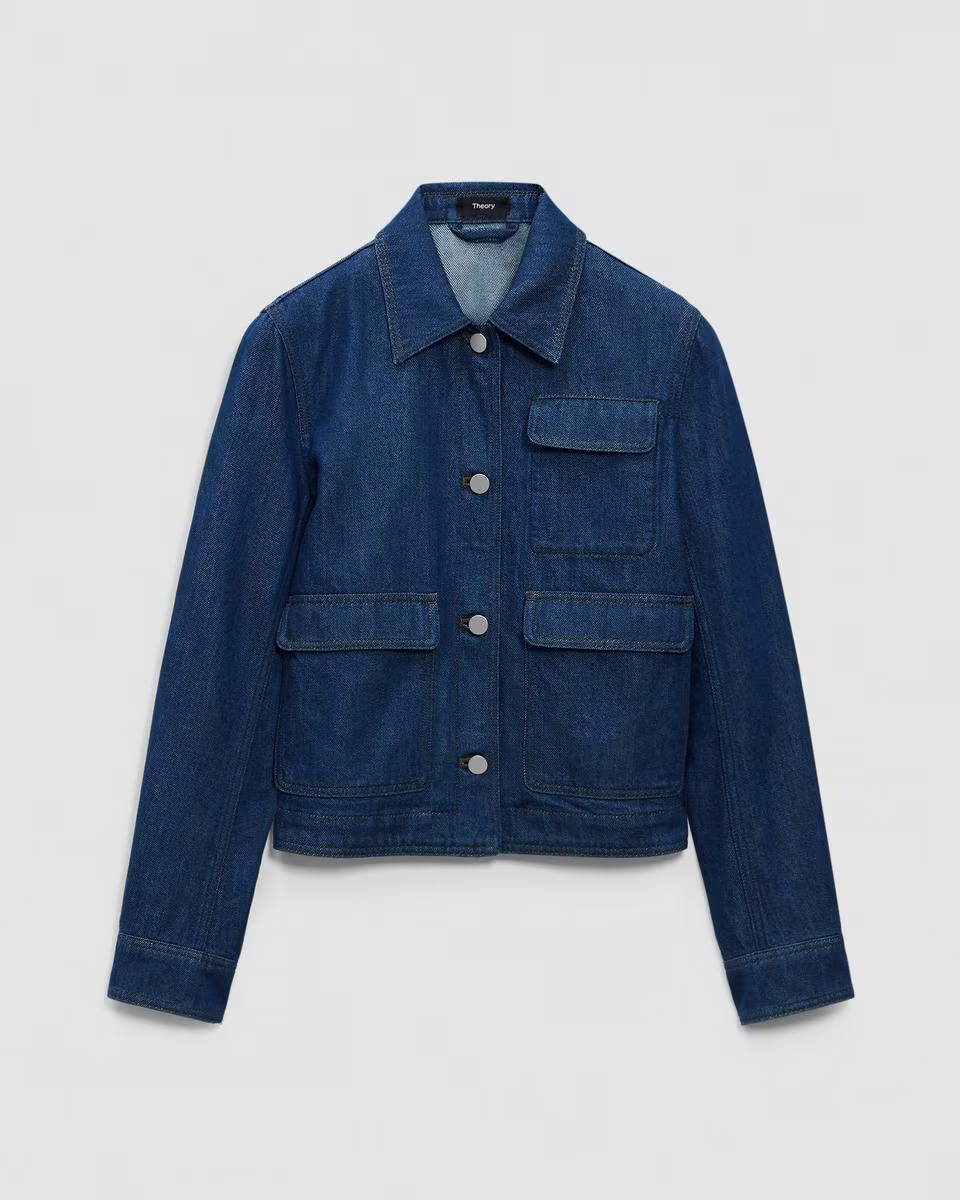 Casual Jacket in Relaxed Denim