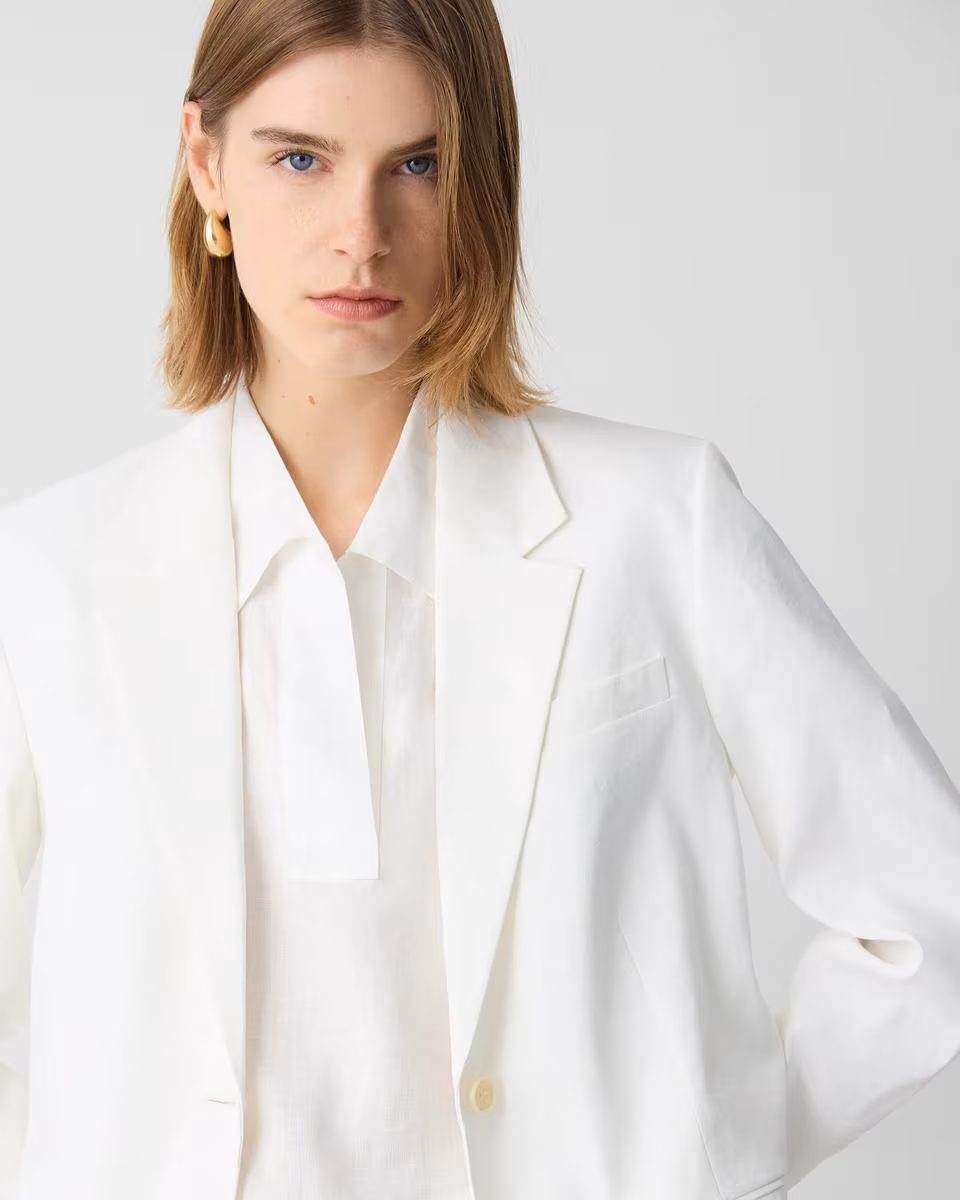Relaxed Blazer in Good Linen