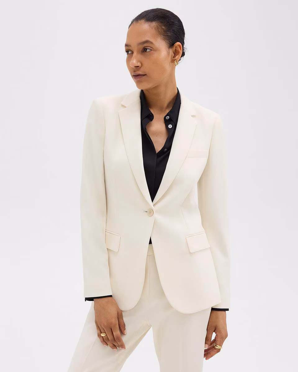 Staple Blazer in Admiral Crepe
