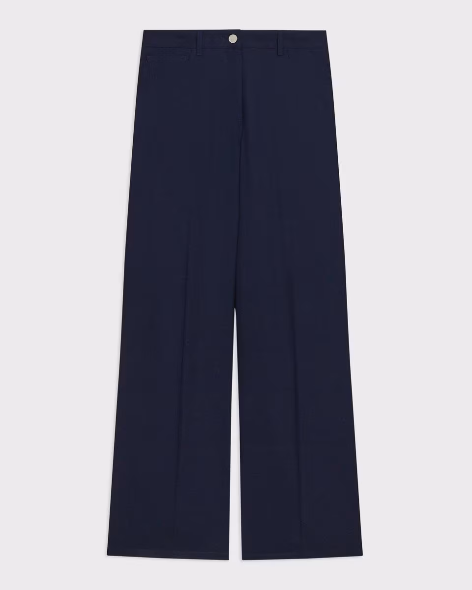 Straight-Leg 5-Pocket Pant in Stretch Flannel