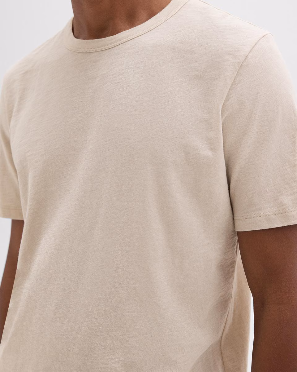 Essential Tee in Cosmos Slub Cotton