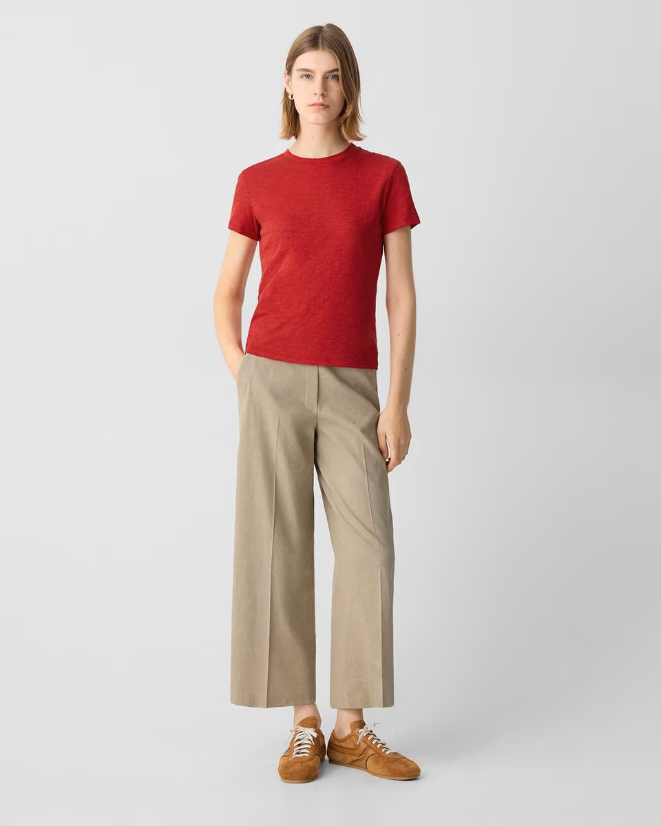 Tiny Tee in Organic Slub Cotton