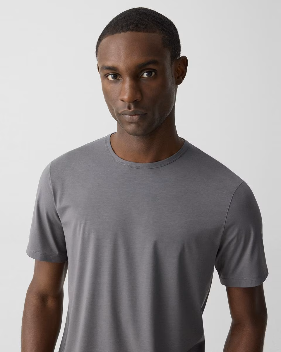 Crewneck Tee in Perform Jersey