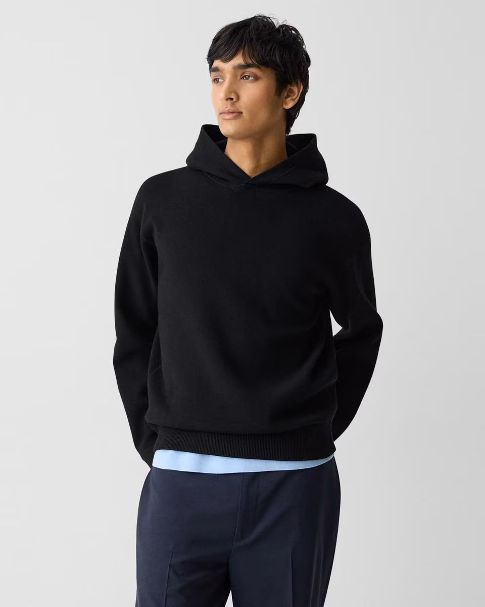 Relaxed Hoodie in Light Bilen