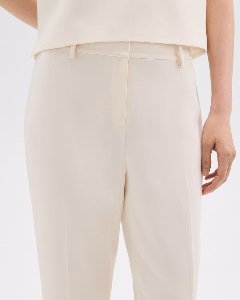 Treeca Full Length Pant in Admiral Crepe