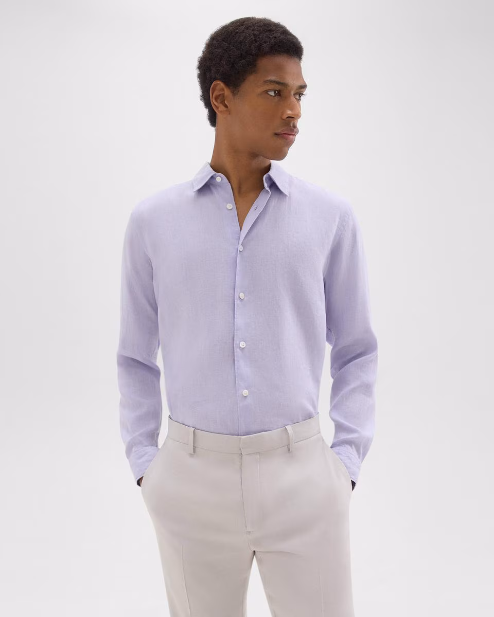 Irving Shirt in Relaxed Linen